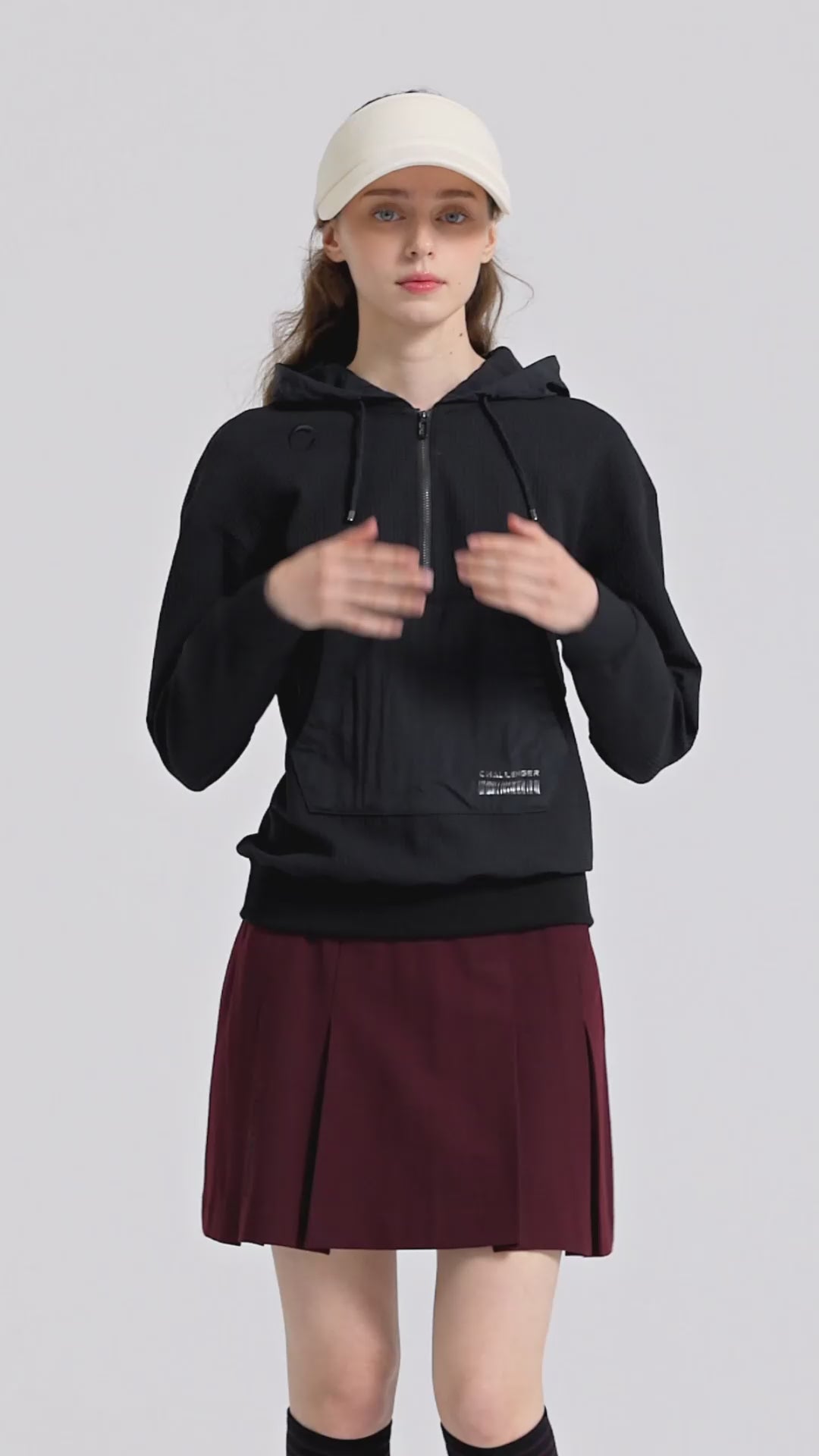 Challenger waffle hoodie video