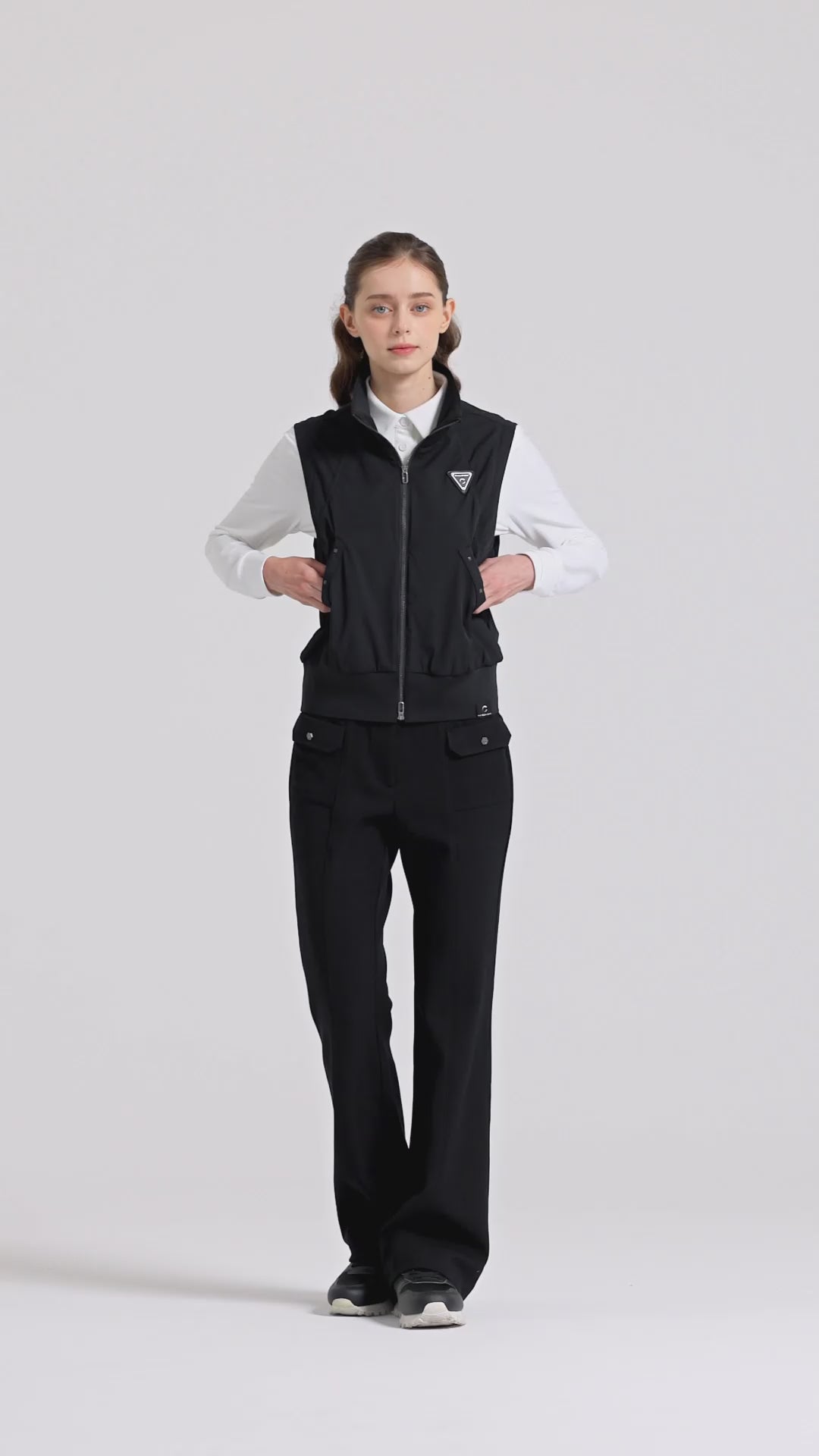 Challenger Women's Line High-Waisted Bootcut Pants - Black video
