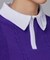 J.Jane Puff Sleeve Collar Knit - Purple