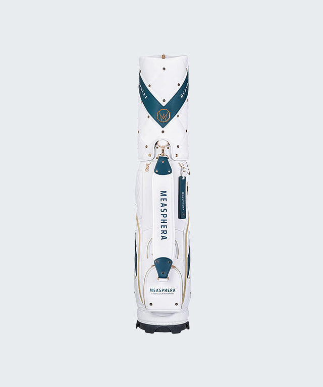 MEASPHERA OCTAGON LUXURY CADDIE BAG - WHITE