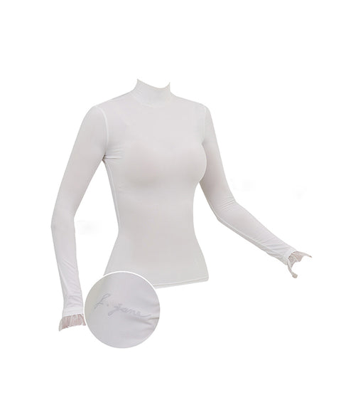 J.Jane Slim Fit Inner Cooling T-shirt - White