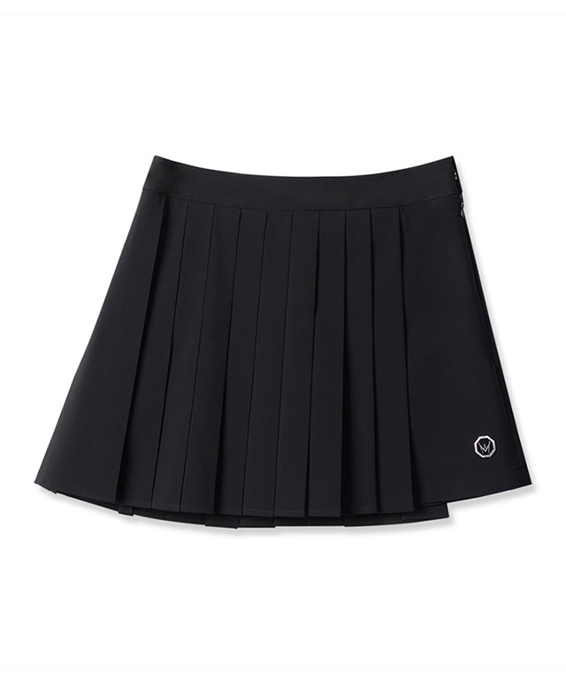 MEASPHERA WOMEN PLEATS WRAP SKIRT