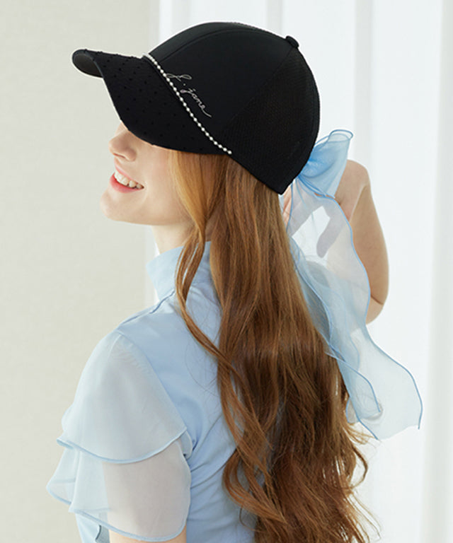 J.Jane See-Through Wavy Color Ribbon