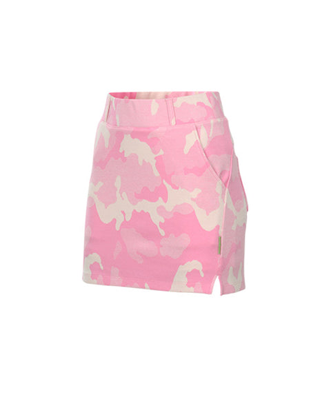 CHUCUCHU Candy Camo Skirt - Pink
