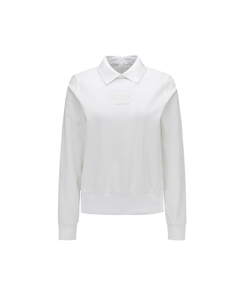 ANEW Golf Women's Stitch Point Long T-Shirt - Ivory