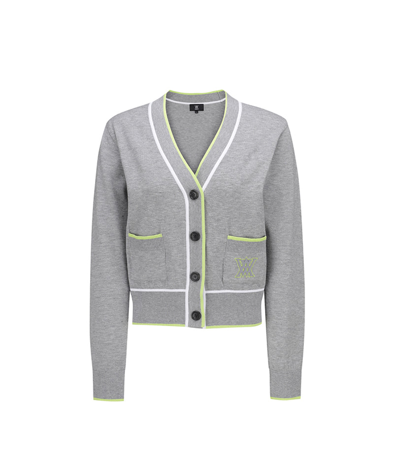 ANEW Golf Women's Essential Cardigan - M/Gray