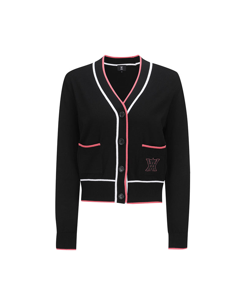 ANEW Golf Women's Essential Cardigan - Black