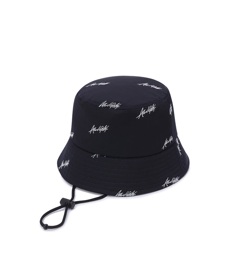 Anew Unisex Embroidery Pattern Hat - Navy