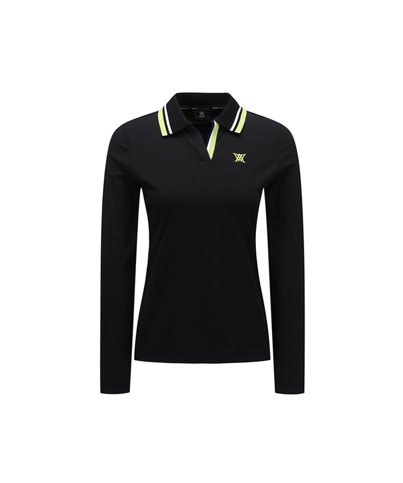 ANEW Golf Women's Essential Long T-Shirt - Black