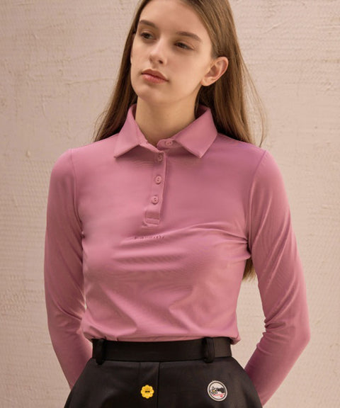 KANDINI Pique Shirt - Pink