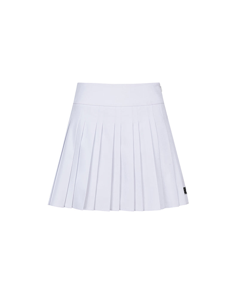 ANEW Golf Women's Asymmetry Pleats Skirt - White