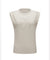 3S Knit Sleeveless with Shoulder Pad - Beige