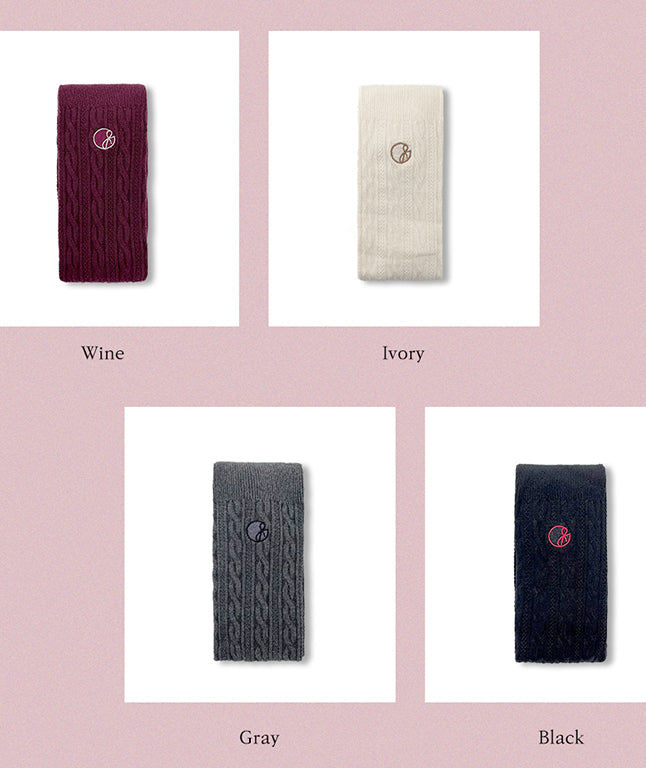 J.Jane Twist Knee Socks (4color)