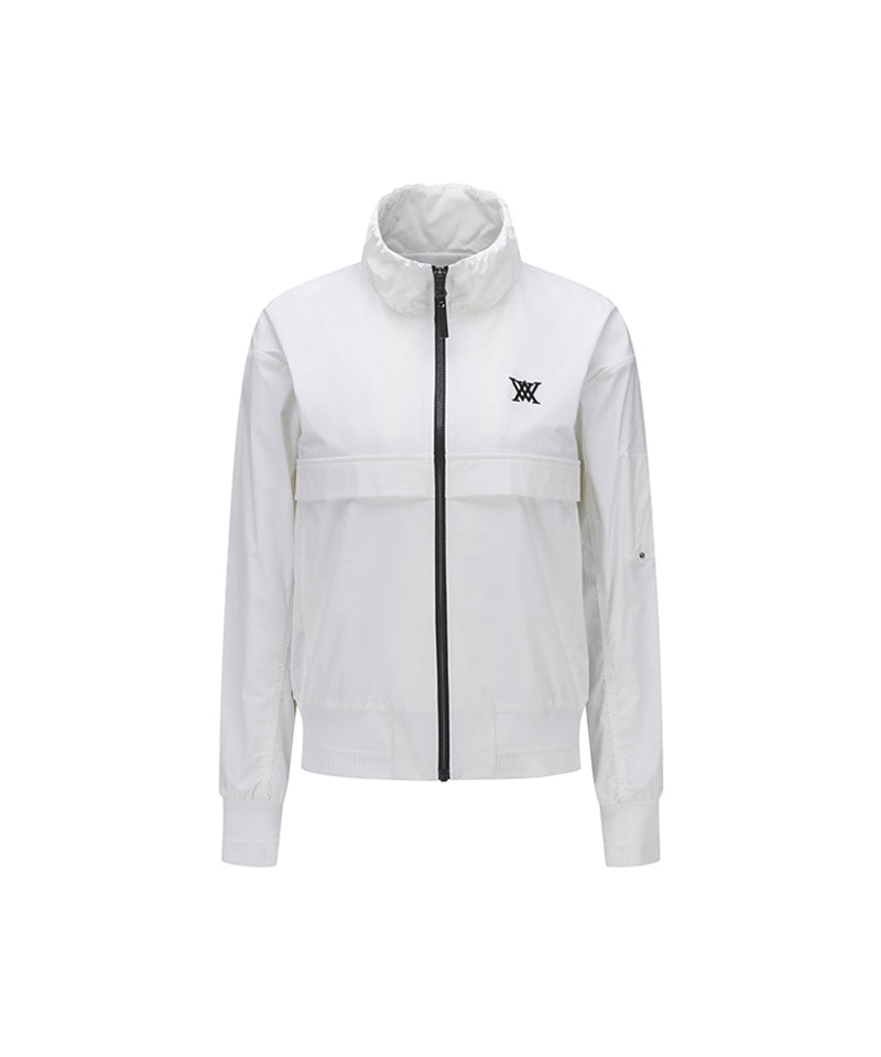 ANEW Golf Women's Summer Windbreaker Jacket - White