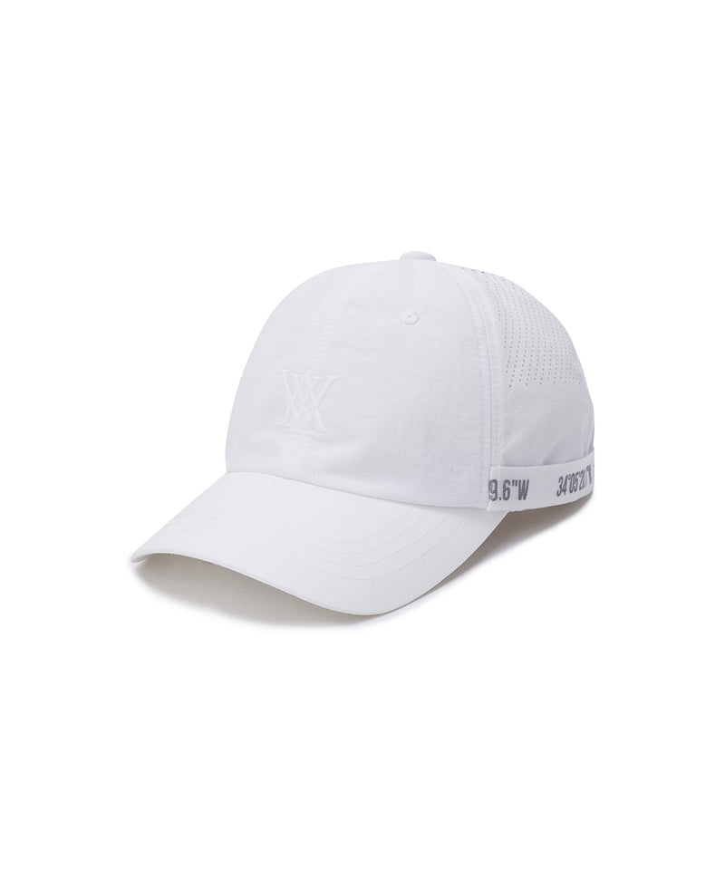 Anew Unisex Strap Cap - White