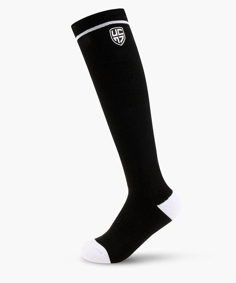 HENRY STUART Women's Solid Colored Knee Socks