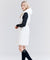 HENRY STUART Women's Hooded Long Padded Vest White