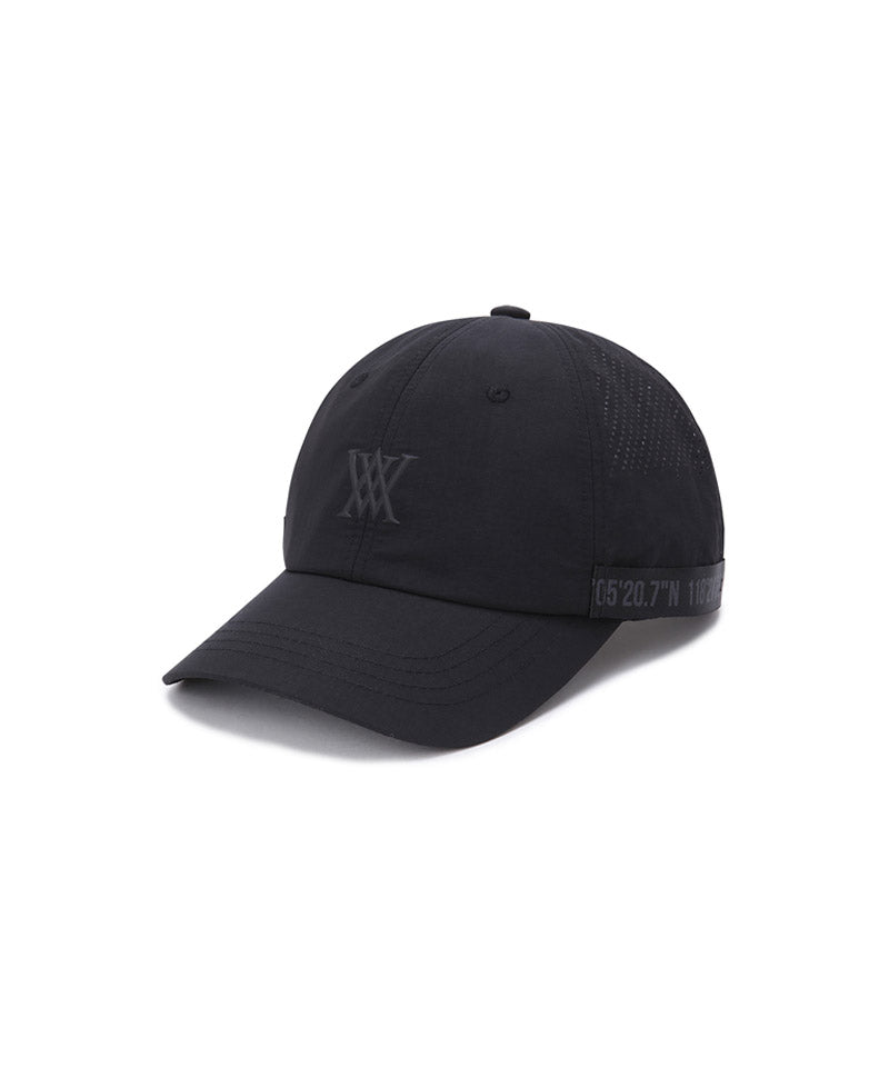 Anew Unisex Strap Cap - Black