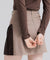 HENRY STUART Women's Wave Pleated Skirt - Beige