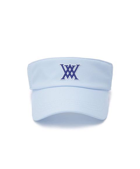 [Warehouse Sale] Men's Two-Tone Logo Visor - Blue