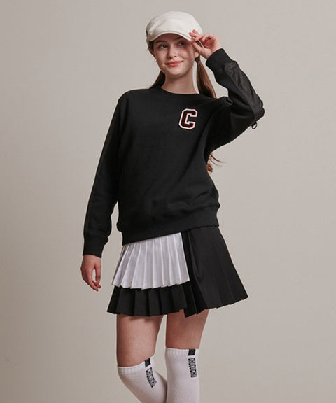 CHUCUCHU Pocket Point Crew Neck - Black