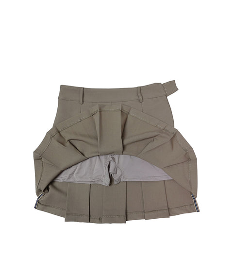 BENECIA 12 Wide Pleated - Brown