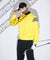Back Knit Crossover Sweat - Yellow