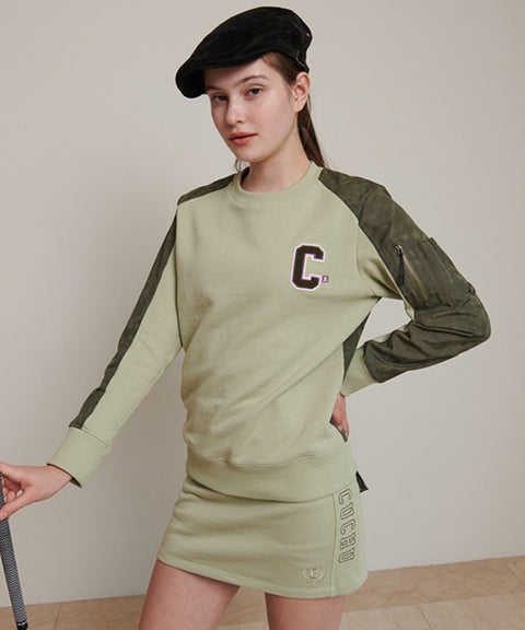 CHUCUCHU Pocket Point Skirt - Khaki
