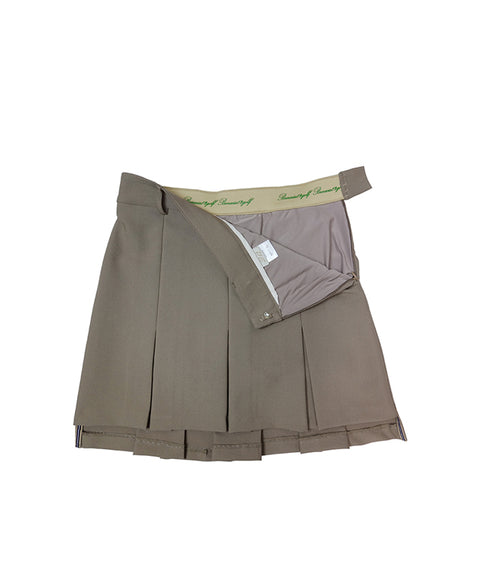 BENECIA 12 Wide Pleated - Brown