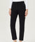 Haley Golf Wear Women's Camo Point Lining Eco Fur Long Pants Black