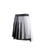 HENRY STUART Women's Tone and Tone Color Matching Skirt Gray