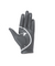ANEW GOLF: Big Logo Left Hand Golf Glove Women