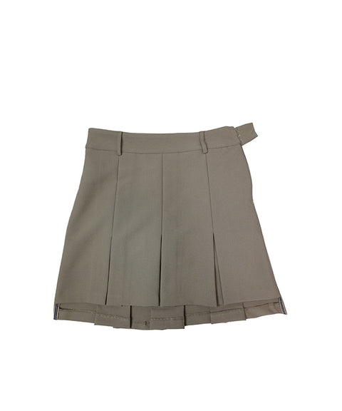 BENECIA 12 Wide Pleated - Brown