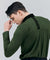 HENRY STUART Men's Solid Colored Long Sleeve T-Shirt - Khaki