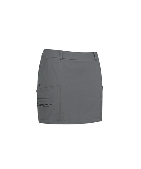 [Warehouse Sale] ANEW Golf Women's Incision H-Line Skirt - Gray