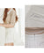 J.Jane Unbalanced Slit Band Skirt - White