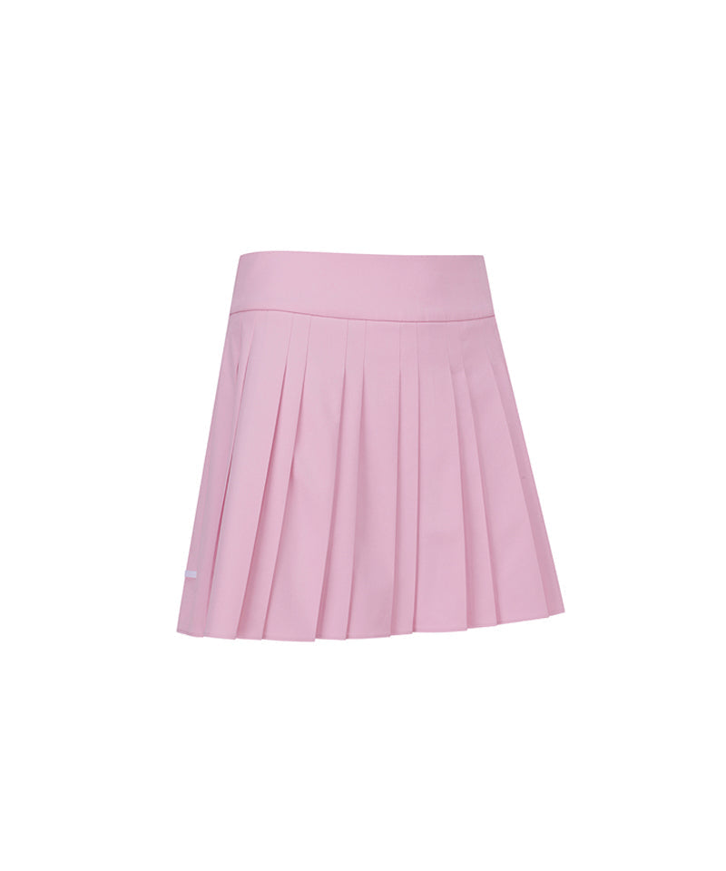 ANEW Golf Women's Asymmetry Pleats Skirt - Light Pink