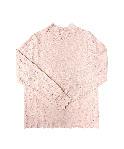 BENECIA 12 Lace Puff T - Indie Pink