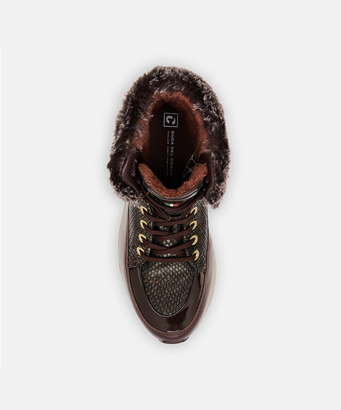 Women's Golf Shoes Francesca - Dark Brown