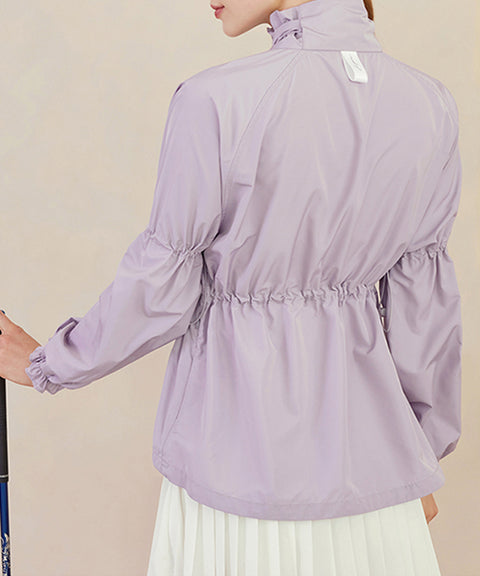 J.Jane Shiny Overfit Windbreaker - Lavender