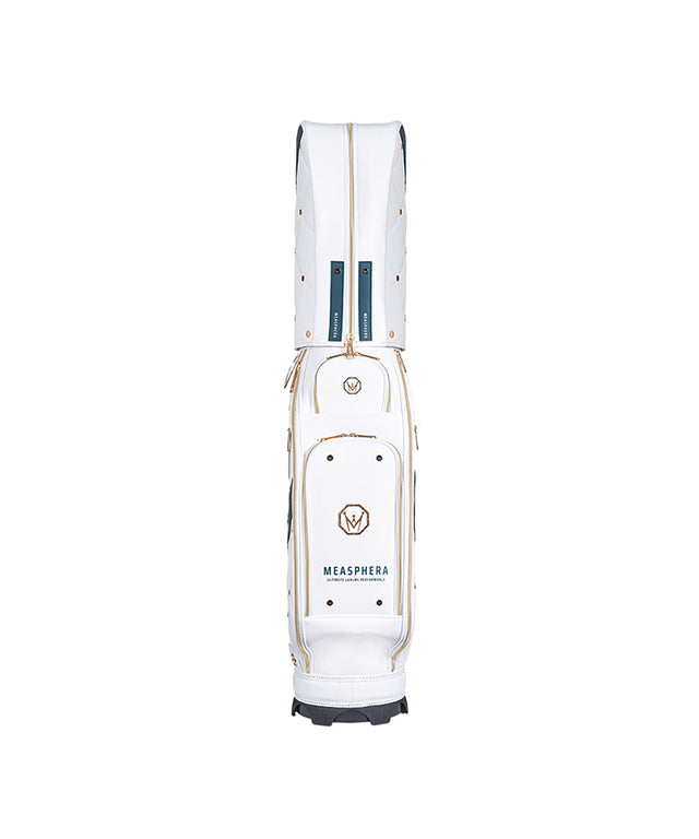 MEASPHERA OCTAGON LUXURY CADDIE BAG - WHITE