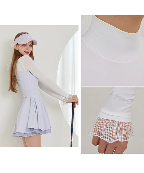 J.Jane Slim Fit Inner Cooling T-shirt - White