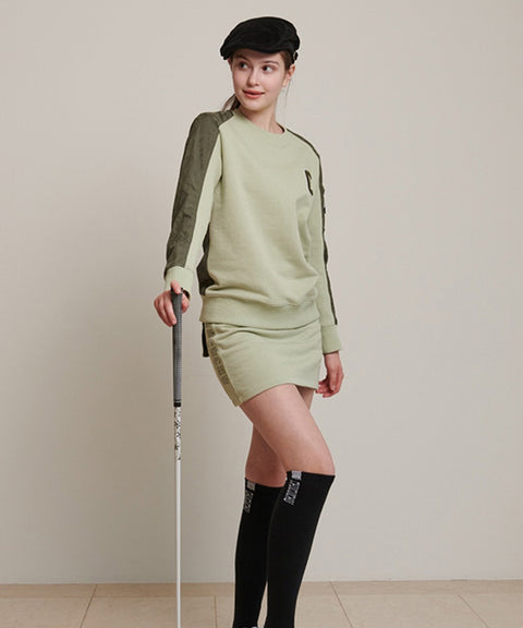 CHUCUCHU Pocket Point Skirt - Khaki