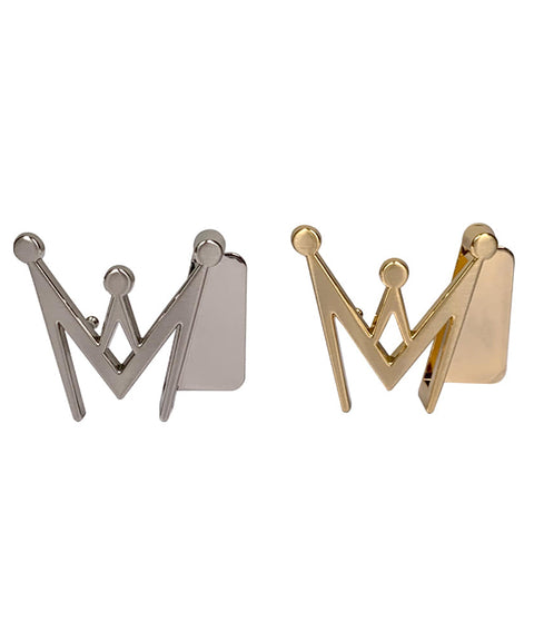 MEASPHERA CROWN REVERSIBLE BELT - GOLD