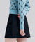 HENRY STUART Women's Cargo Button Skirt Black