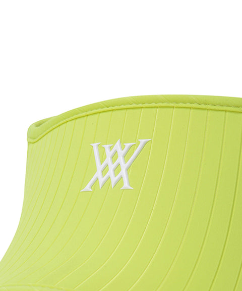 [Warehouse Sale] Anew Women's Stripe Visor - Lime