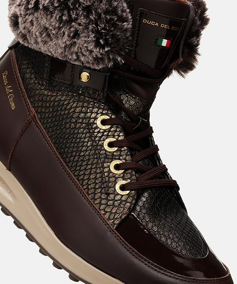 Women's Golf Shoes Francesca - Dark Brown