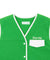 PIV'VEE Fleece Reversible Vest - Apple Green