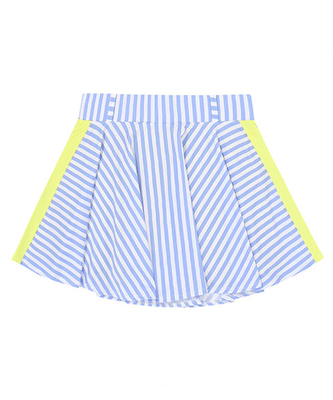 CHUCUCHU Striped Jersey Hull Skirt
