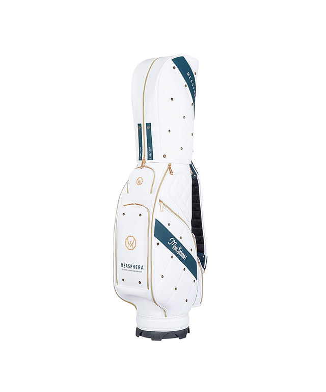 MEASPHERA OCTAGON LUXURY CADDIE BAG - WHITE